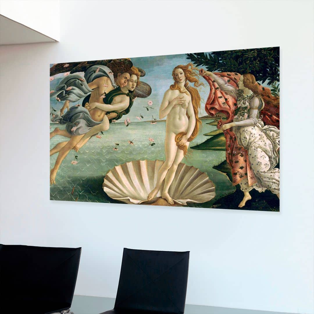 Картина Сандро Боттичелли «Рождение Венеры»