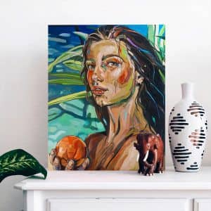 Картина Анны Бочек “Апельсин”