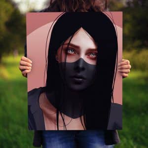 Картина Лауры Рубин “Скрытность”