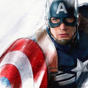 Плакат “Капитан Америка”