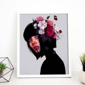 Картина Лауры Рубин “Цветы”