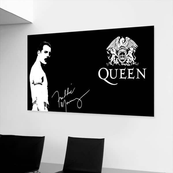 Картина "Queen (Черно-белый)"