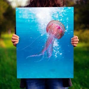 Картина "Медуза в океане"