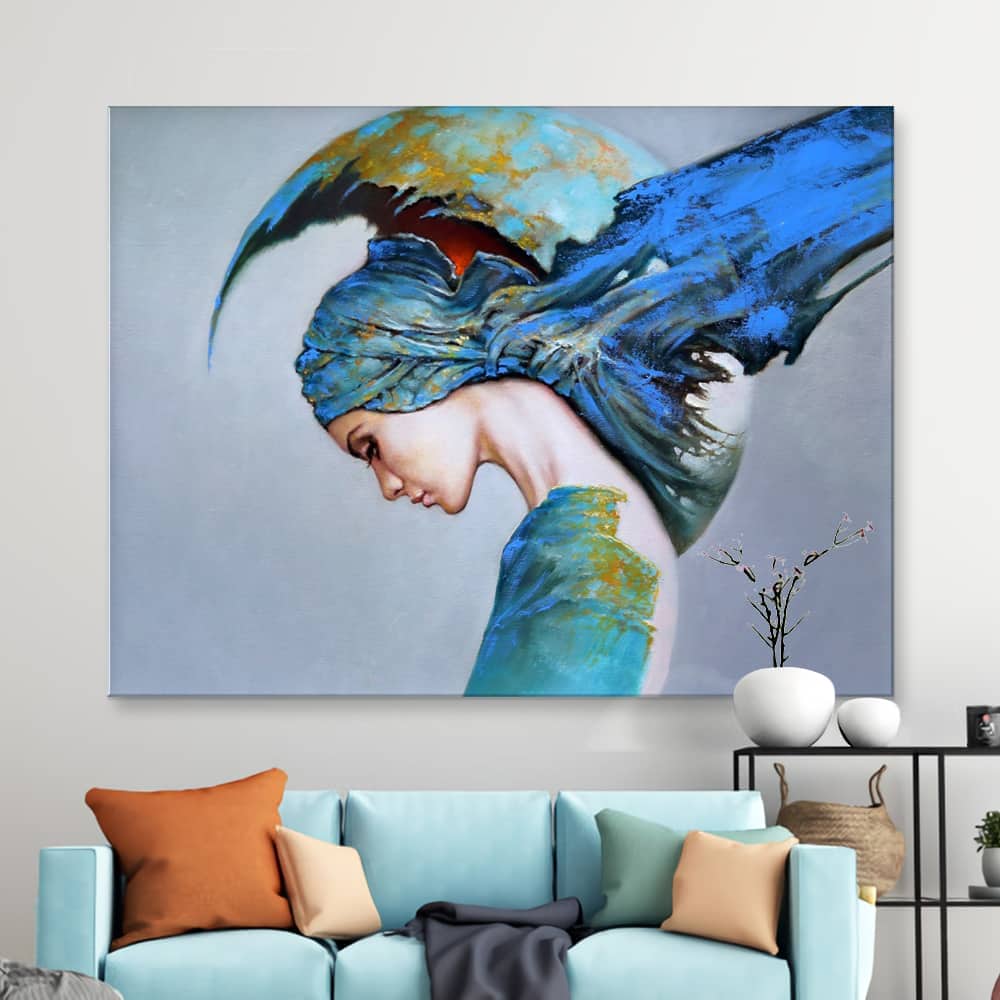 Картина Кэрол Бэк “Синяя птица“