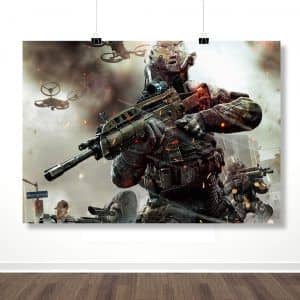 Плакат "Call Of Duty: Гибридная война"