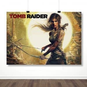 Плакат “Лара Крофт с луком (Tomb Raider)”