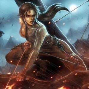 Плакат “Загнанная в угол (Tomb Raider)”