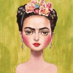 Картина “Мультяшная Фрида Кало”