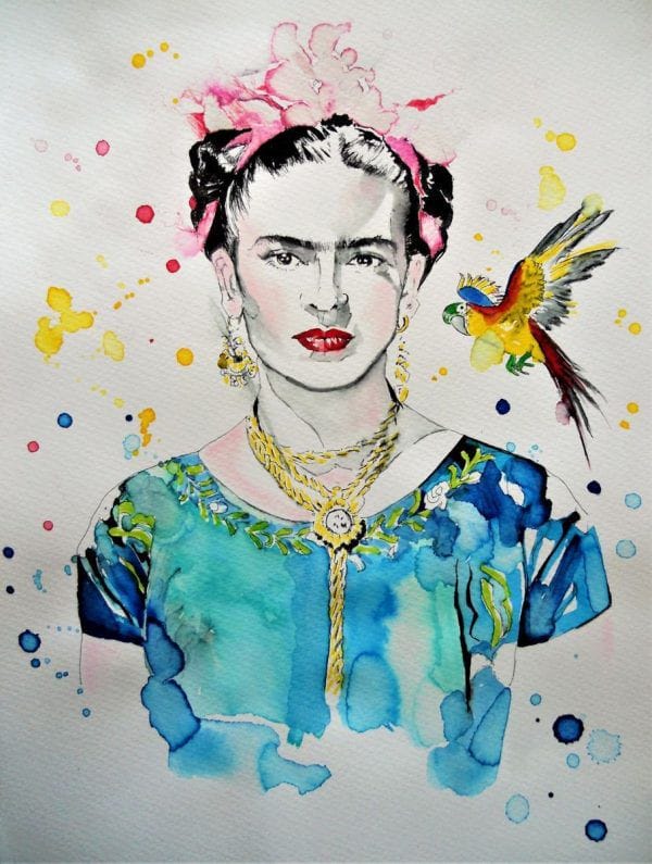 Картина "Портрет Фриды Кало – 5"