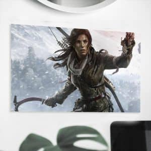 Картина «Покоряя горы (Tomb Raider)»