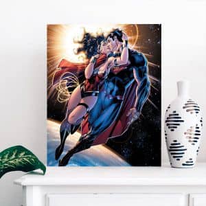 Картина «Кларк и Диана (Супермен и Чудо-Женщина)»