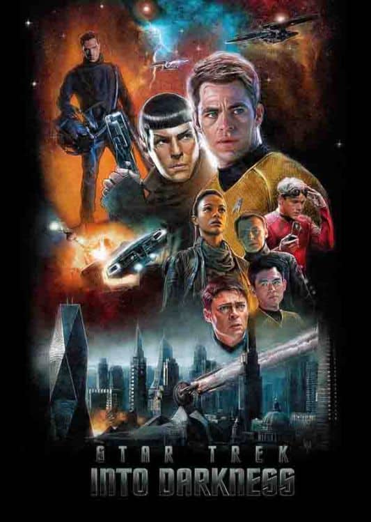 Плакат "Стартрек: Возмездие (Звездный путь)"