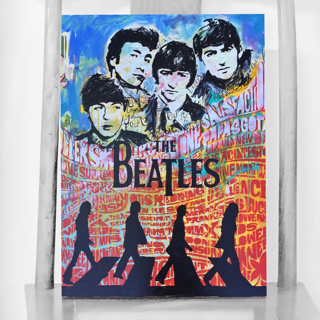 Картина "Ливерпульская Четвёрка (The Beatles)"