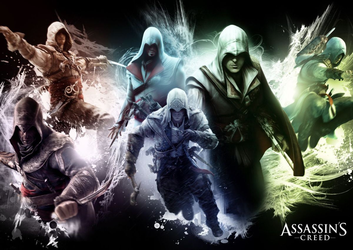 Плакат «Assasin`s Creed: Братство поколений»