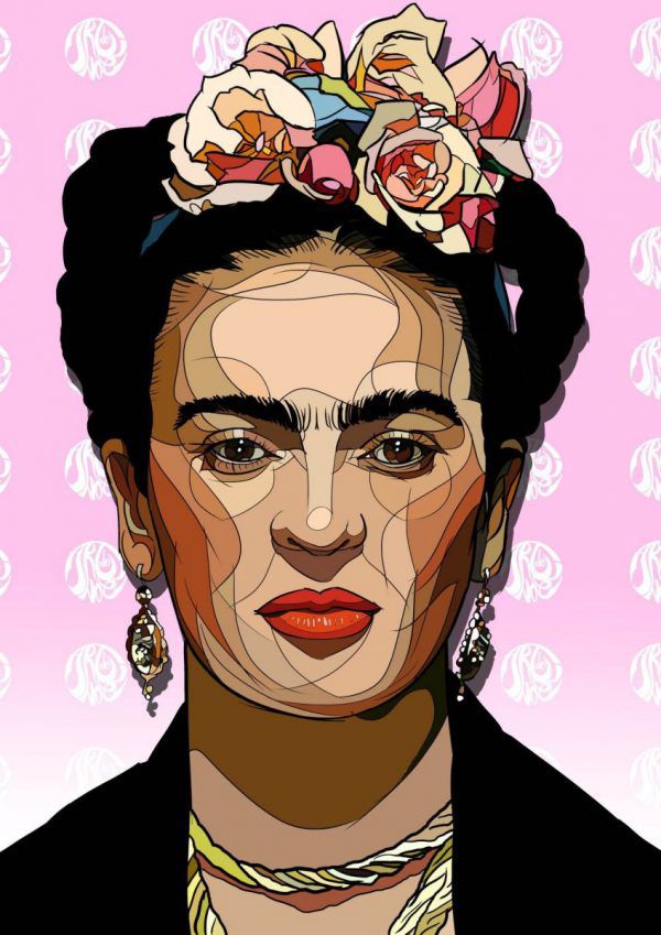 Картина "Портрет Фриды Кало – 2"
