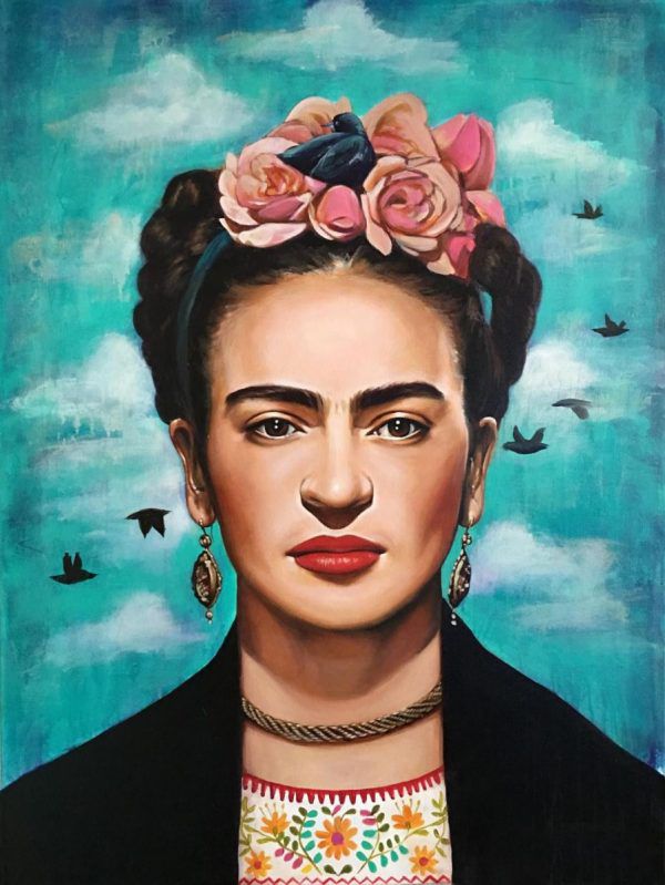 Картина "Портрет Фриды Кало – 3"