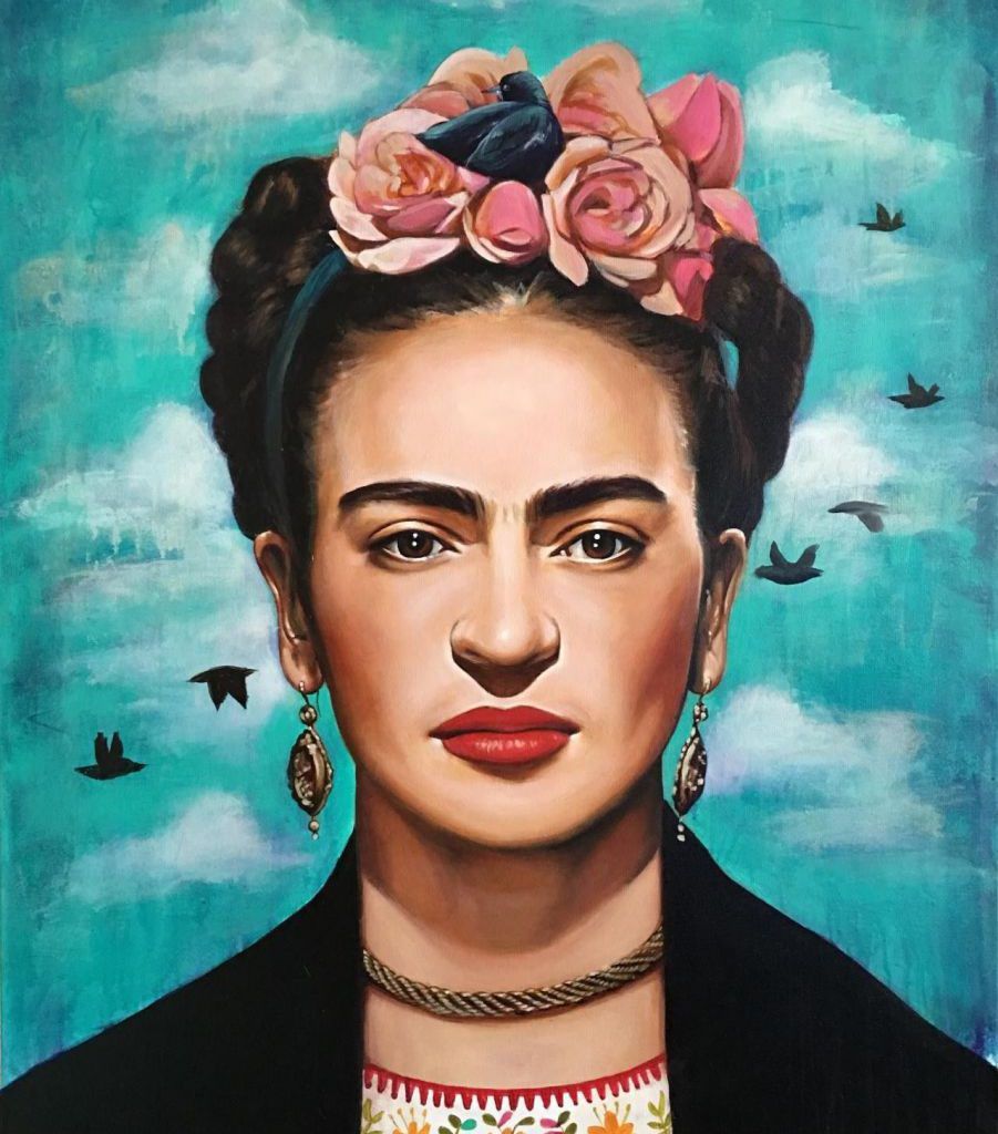 Картина "Портрет Фриды Кало – 3"