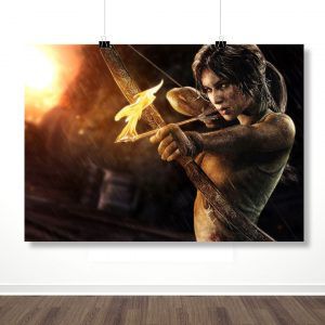 Плакат "Огненные стрелы (Tomb Raider)"