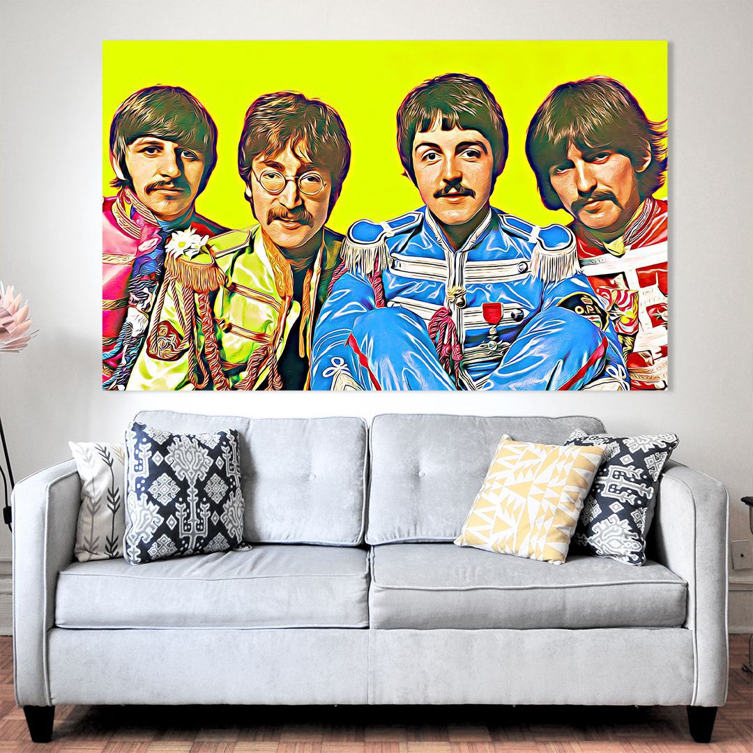 Картина "Клуб одиноких сердец сержанта Пеппера (The Beatles)"