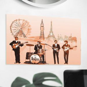 Картина “Туры по всему свету (The Beatles)”
