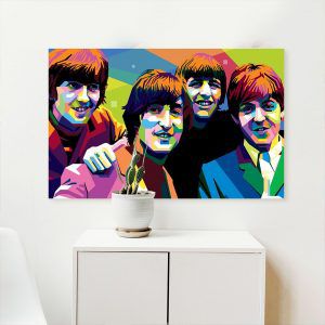 Картина “Яркие 60-е (The Beatles)”