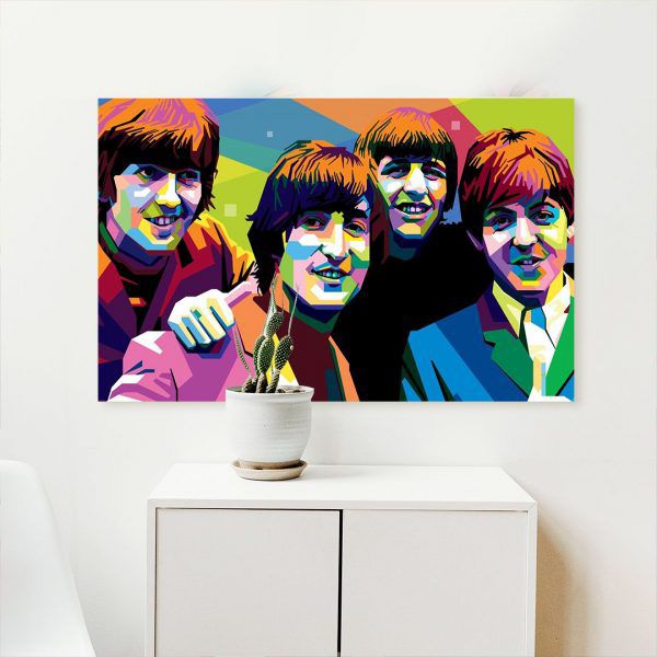 Картина "Яркие 60-е (The Beatles)"