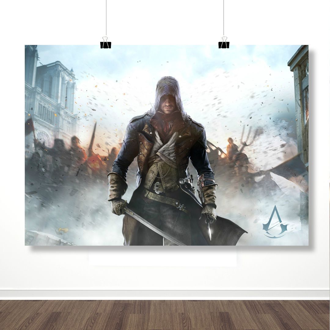 Плакат “Assasin`s Creed: Unity – 3”