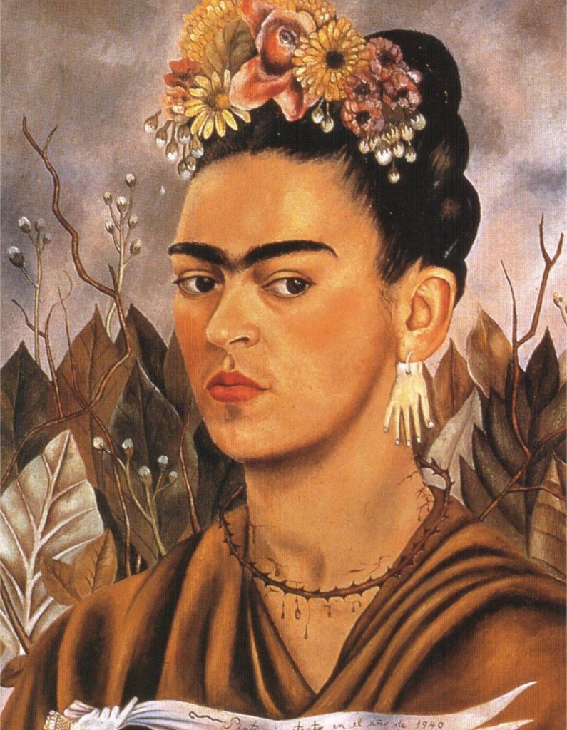 Картина "Автопортрет, посвязенный доктору Элоессеру (Фрида Кало)"