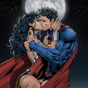 Плакат “Кларк и Диана (Супермен и Чудо-Женщина) – 2”