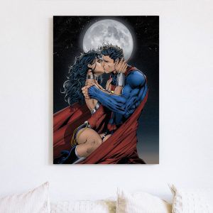 Картина “Кларк и Диана (Супермен и Чудо-Женщина) – 2”