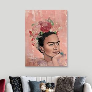 Картина "Фрида Кало в цветах"