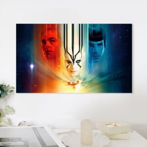 Картина “Кирк, Спок и Джайла (Звездный путь)”