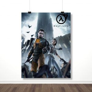 Плакат «Гордон Фримен и Аликс Вэнс (Half-Life 2)»