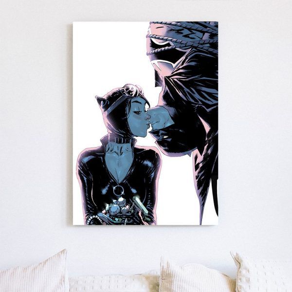 Картина "Мышка в клетке (Бэтмен и Женщина-Кошка)"