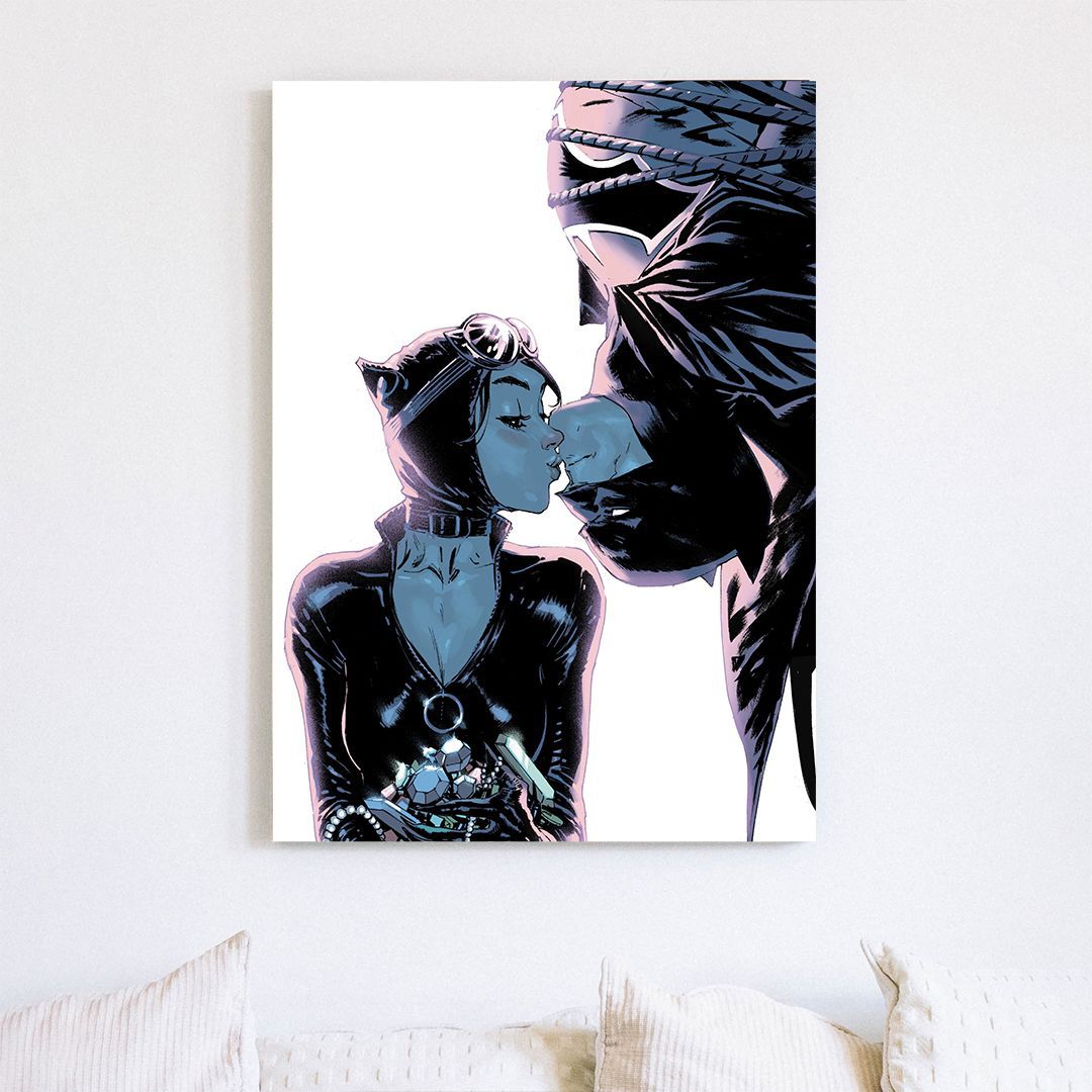 Картина “Мышка в клетке (Бэтмен и Женщина-Кошка)” | PrintStorm