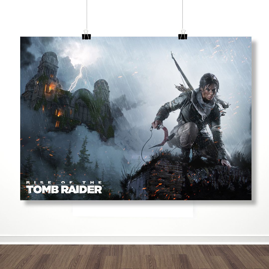 Плакат "Дух опасности (Tomb Raider)"