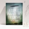 Картина "Я все еще хочу верить (Секретные материалы)"