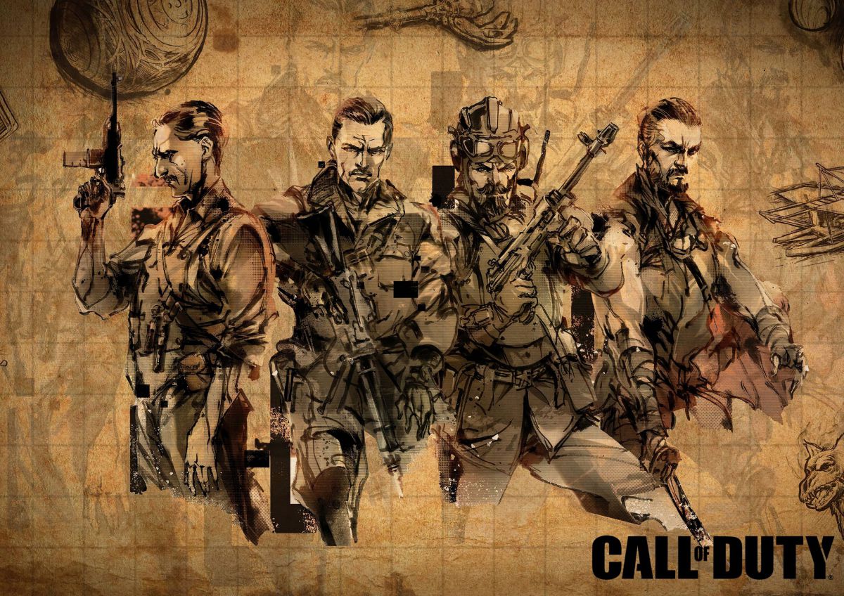 Плакат “Call Of Duty: Братья по оружию (Арт)”