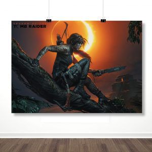 Плакат “Конец света (Tomb Raider)”