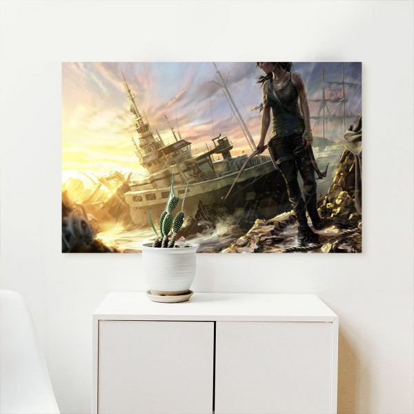 Картина "Остров кораблекрушений (Tomb Raider)"