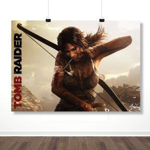 Плакат "Залечивая раны (Tomb Raider)"
