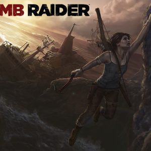 Картина "Обрыв (Tomb Raider)"