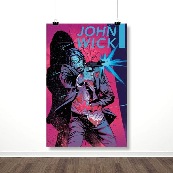 Плакат "Джон Уик (Комикс)"