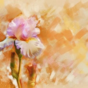 Картина «Этюд с орхидеей»