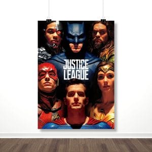 Плакат “Лига Справедливости (Фильм) – 4”