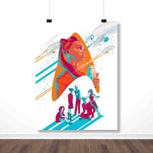 Плакат "Кадет Ухура (Звездный путь)"