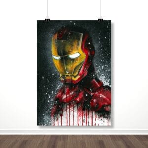Плакат “Железный Человек (Картина) – 4”