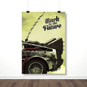 Плакат "Назад в будущее"