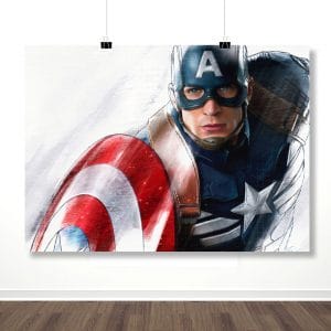 Плакат "Капитан Америка"