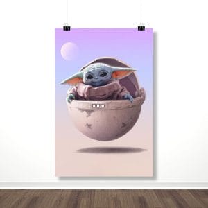 Плакат «Грогу (малыш Йода) — 2»